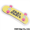 Cher Shore Skateboard Sticker YELLOW画像
