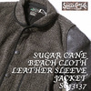 SUGAR CANE BEACH CLOTH LEATHER SLEEVE JACKET SC13137画像