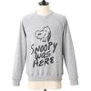 JUNK FOOD SNOOPY WAS HERE SWEAT GREY PN992-7908画像