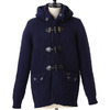Bark SHORT DUFFLE COAT NAVY 42B8001画像