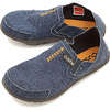 Cushe M SLIPPER NAVY/WAVE PRINT UM01250B画像
