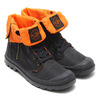 PALLADIUM &times; ALPHA BAGGY ZIP MA-1 BLACK/ORANGE 03224-015画像