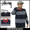 STUSSY Big Stripe Sweater 117021画像