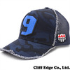 YOSHINORI KOTAKE DESIGN CAMO 9ロゴエナメルメッシュキャップ NAVY CAMOxNAVY CAMOxNAVY画像