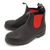Blundstone サイドゴアブーツ BS508 スムースレザー ブラック/レッド BS508888画像