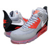 NIKE AIR MAX 90 SNEAKERBOOT ICE WOLF GREY/WHITE-ANTHRACITE/INFRARED/BLACK 684722-006画像