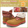 Timberland Womens EARTHKEEPERS AUTHENTICS FABRIC ROLL TOP Wheat with Fabric And Cable Knit 8315A画像