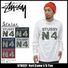 STUSSY No4 Camo L/S Tee 1993359画像