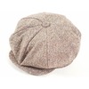 NEW YORK HAT TWEED NEWSBOY ブラウン画像
