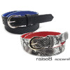 raise8apparel LEATHER BELT 125B-001画像