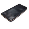 GLENROYAL BRIDLE LEATHER ZIP AROUND LONG PURSE black画像