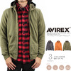 AVIREX L/S CUSTOM MIL.ZIP PK 6143538画像