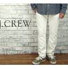 J.CREW URBAN SLIM FIT Garment dyeing WHITE画像