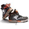 Reebok × Keith Haring PUMP OMNI LIGHT BLACK/WHITE/BLAZING ORANGE M40331画像