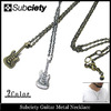 Subciety Guitar Metal Necklace SBA8743画像