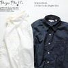 BURGUS PLUS One Pocket Poplin L/S Shirt BP14504画像