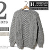 H. ROBINSON KNITTING by Joe Mc HAND KNITTED CABLE P/O画像