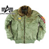 ALPHA INDUSTRIES B-15 REPLICA GREEN (55TH ANNIVERSARY JACKET)画像