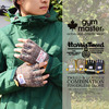 gym master × Harris Tweed TWEED & LEATHER COMBINATION FINGERLESS GLOVE G221394画像