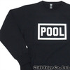 the POOL aoyama FPAR CREW NECK SWEAT BLACK画像