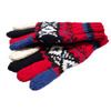 INVERALLAN 25A FAIRISLE HAND KNIT 5-FINGER GLOVE画像