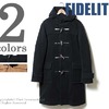 FIDELITY VALLOMBROSA製生地 ヘリンボーンウールダッフルコート F14FO-30画像