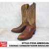 TONY LAMA 7938 AMERICANA COGNAC CONQUISTADOR SHOULDER画像