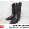 TONY LAMA 7923 AMERICANA BLACK CHERRY ANTIQUE REGAL CARF画像