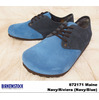 BIRKENSTOCK Maine Navy/Riviera 672171画像