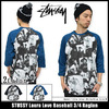 STUSSY Laura Love Baseball 3/4 Raglan 114742画像