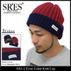 PROJECT SR'ES 2 Tone Color Knit Cap HAT00387画像