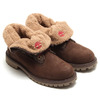 Timberland ROLL-TOP BROWN with TEDDY FLEECE 9796R画像