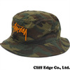 STUSSY Stock Logo Camo Washed Crusher画像