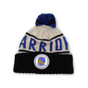 Mitchell & Ness GOLDEN STATE WARRIORS CUFFED KINIT BEANIE OATMEALxBLACK CNFMNGSW028画像