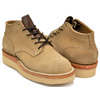 NICKS BOOTS OXFORD 4inch TAN TETON ROUGH OUT #2021 VIBRAM SOLE (SAND)画像