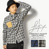 Loky CORDUROY POCKET CHECK SHIRT 11821011画像