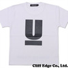 UNDERCOVER U LOGO TEE WHITE画像