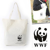 WWF リサイクル コットン トートバッグ画像