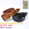 MILESTONE & CO W-Pin Belt MS-140004画像