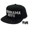 FUN x 7UNION YOKOHAMA BOYS SNAPBACK BLACK画像