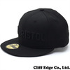 F.C.R.B. × NEW ERA "12" NUMBERING 59 FIFTY CAP BLACKxBLACK画像