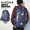 nixon SMITH II BACKPACK NAVY×WHITE C1954-321画像