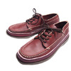 Russell Moccasin 1278 ONEIDA BOAT SOLE BROWN OIL& RED BOAR HIDE LEATHER画像