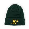 47 BRAND OAKLAND ATHLETICS BEANIE GREEN FFFTSOAS001画像