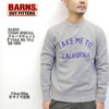 BARNS UNION SPECIAL クルースウェット 「TAKE ME TO」 BR-6202画像