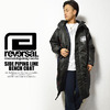 reversal SIDE PIPING LINE BENCH COAT画像