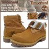 Timberland ICON ROLL TOP Fabric And Fabric Wheat Nubuck with Stripes 6721B画像