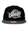 NEW ERA CLEVELAND CAVALIERS TEAM-BASIC SNAPBACK BLACKxGRAPHITE FFNECLC030画像