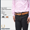 FRED PERRY Leather Adjuster Belt JAPAN LIMITED F9975画像