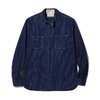 SUGAR CANE Lot No. SC25551 / FICTION ROMANCE 8.5oz. WABASH STRIPE WORK SHIRT (LONG SLEEVE)画像